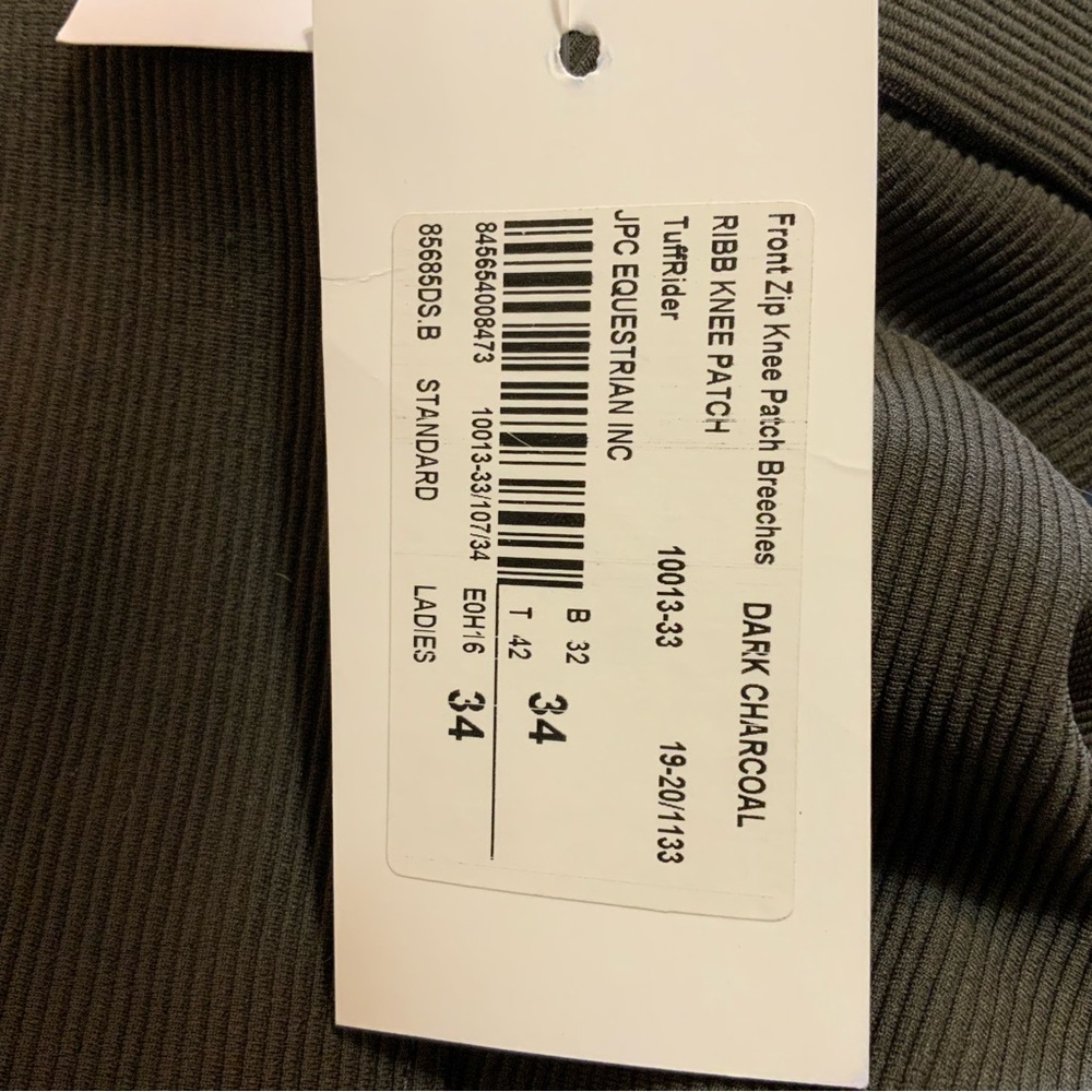 NWT TUFF RIDER RIDING PANTS - Picture 6 of 7
